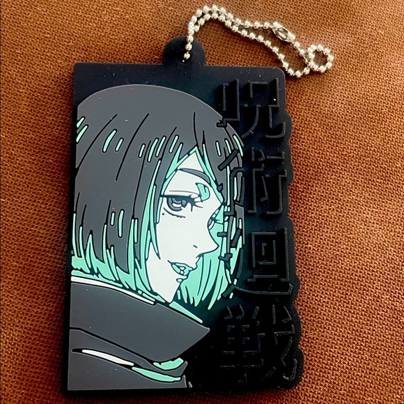 Shoko Leiri Jujutsu Kaisen Keychain. Rare Anime Keychain AUTHENTIC - Picture 4 of 14